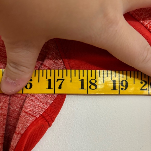 Athleta Womens Running Wild Half Zip Pullover Jacket Orange/Red Women's Size S - Picture 7 of 8